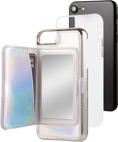 Case-Mate Compact Mirror Iridescent Apple iPhone 7/8 Back Cover is nooit meer leverbaar