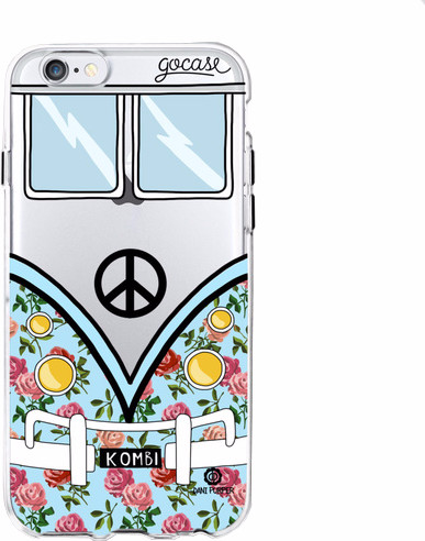 GoCase TPU Apple iPhone 6 Plus/6s Plus Back Cover Blue Kombi is nooit meer leverbaar