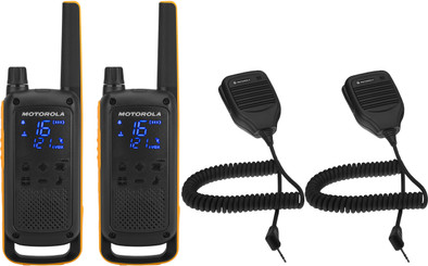 Motorola Talkabout T82 EXTREME Twin Pack + handmicrofoon is nooit meer leverbaar