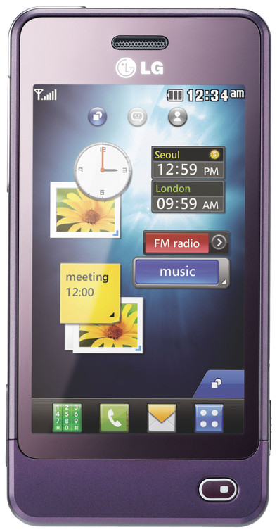 LG POP GD510 Purple Vodafone Prepaid is nooit meer leverbaar