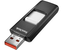 Sandisk 8 GB Cruzer U3 USB-Stick is nooit meer leverbaar