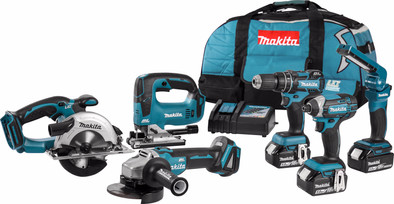 Makita DLX6058T Combiset is nooit meer leverbaar