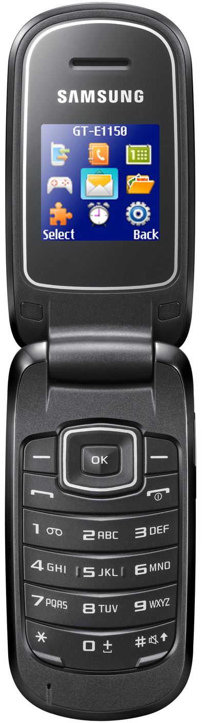 Samsung E1150 Titanium Silver is nooit meer leverbaar