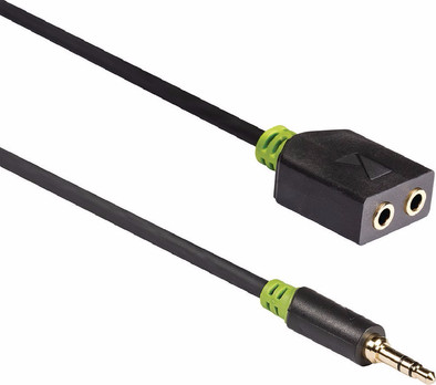 Konig 3,5 mm Splitter 0,2 Meter Grijs is nooit meer leverbaar