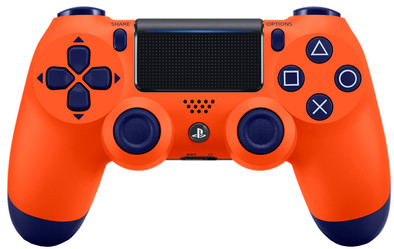 Sony DualShock Controller PS4 V2 Blue Orange Coolblue