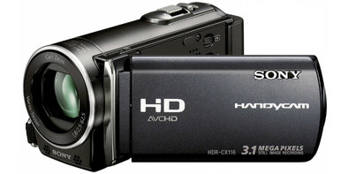 Sony HDR-CX116E HD Camcorder 8GB is nooit meer leverbaar