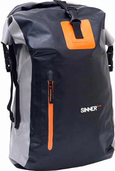 Sinner Hunter Waterproof Backpack Black/Orange is nooit meer leverbaar