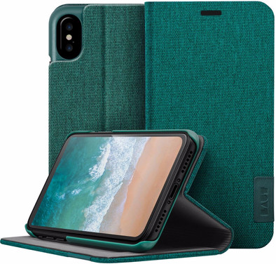 Laut Apex Knit Apple iPhone X Book Case Groen is nooit meer leverbaar