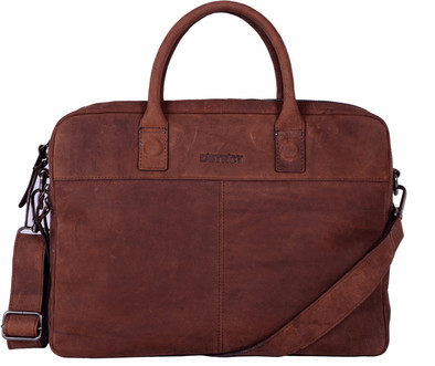 DSTRCT Wall Street Workingbag 15,6'' Brown is nooit meer leverbaar