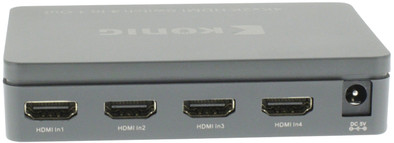 Konig 4-Poorts HDMI Schakelaar is nooit meer leverbaar