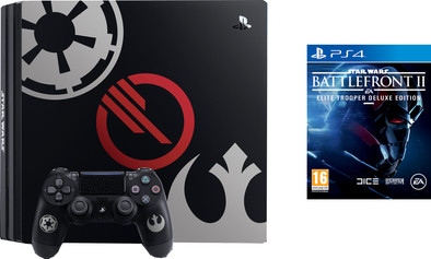 Sony PlayStation 4 Pro 1 TB Star Wars Battlefront 2 Bundel is nooit meer leverbaar