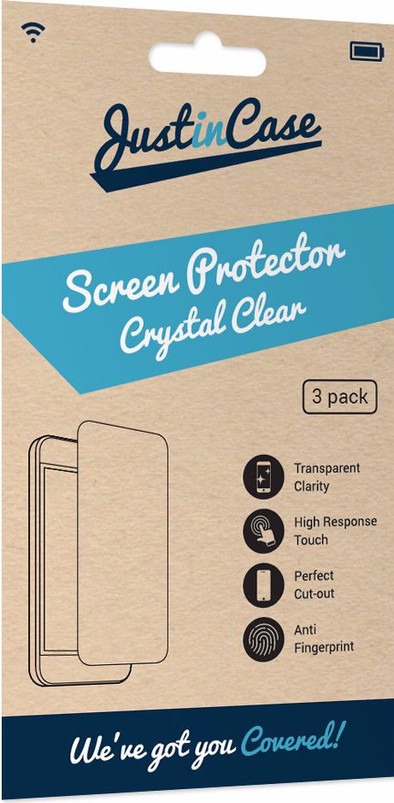 Just in Case Wiko View Screen Protector Plastic Triple Pack is no longer available