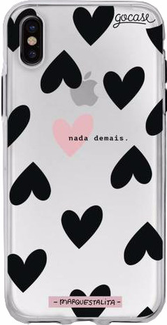 GoCase TPU Apple iPhone X Back Cover Black Hearts is no longer available