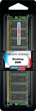 Dane-Elec Desktopgeheugen 1 GB DDR1 400MHz is nooit meer leverbaar