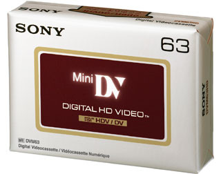 Sony DVM 63 HDV Mini-DV Tape is no longer available