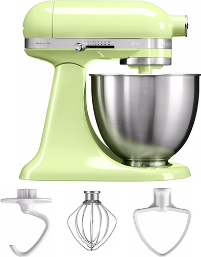 KitchenAid Artisan Mini Mixer 5KSM3311X Honeydew is nooit meer leverbaar