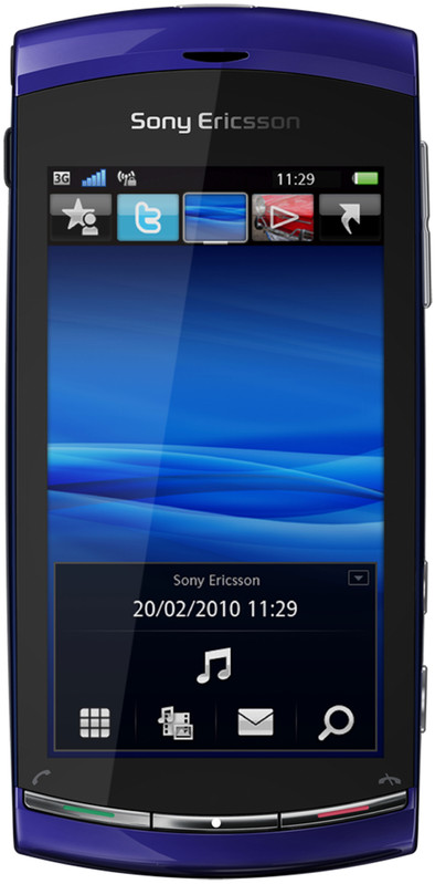 Sony Ericsson Vivaz U5i Galaxy Blue is nooit meer leverbaar