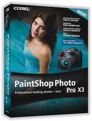 Corel Paint Shop Pro Photo X3 (13) NL is nooit meer leverbaar