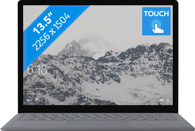 Microsoft Surface Laptop - i5 - 8 GB - 256 GB is nooit meer leverbaar