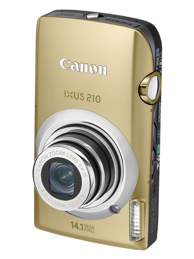 Canon IXUS 210 Gold | Coolblue | Compactcamera's