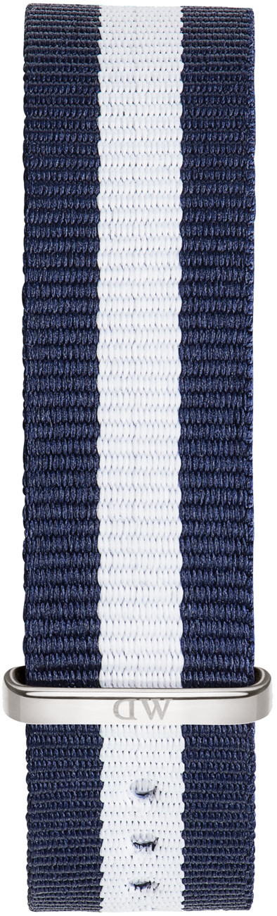 Daniel Wellington Glasgow Strap Silver 18mm is nooit meer leverbaar