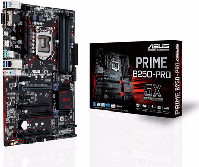 Asus PRIME B250-PRO is nooit meer leverbaar
