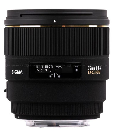 Sigma 85mm f/1.4 EX DG HSM Sony is nooit meer leverbaar