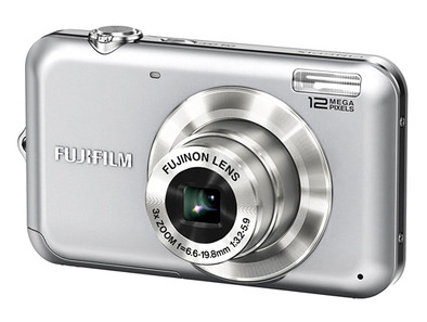 FUJIFILM FinePix JV100 シルバー Fujifilm FinePix JV100 Silver | Coolblue | Compactcamera's