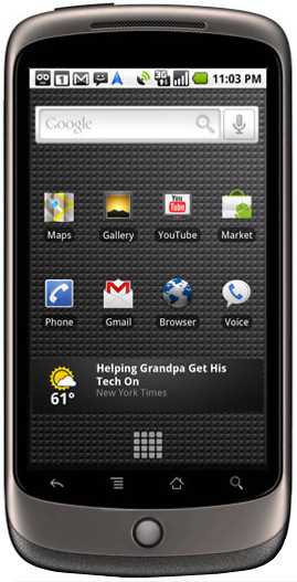 Google Nexus One is nooit meer leverbaar