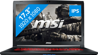 MSI GL72M 7REX-1293NL is nooit meer leverbaar