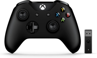 Microsoft Xbox One S Draadloze Controller Zwart (Windows 10) is nooit meer leverbaar