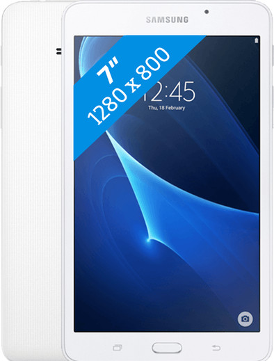 Samsung Galaxy Tab A 7.0 Wifi Wit is nooit meer leverbaar