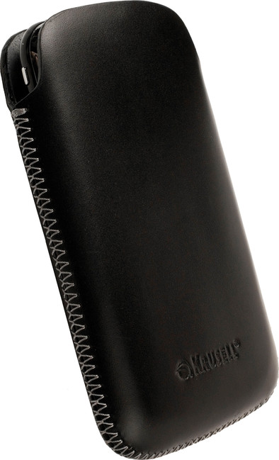 Krusell Leather Case Donso Black Medium is nooit meer leverbaar