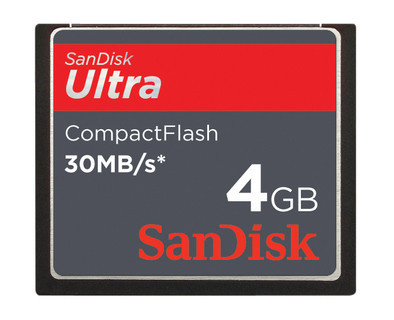 SanDisk CF Ultra 4 GB is nooit meer leverbaar
