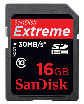 SanDisk SDHC 16 GB Extreme is nooit meer leverbaar
