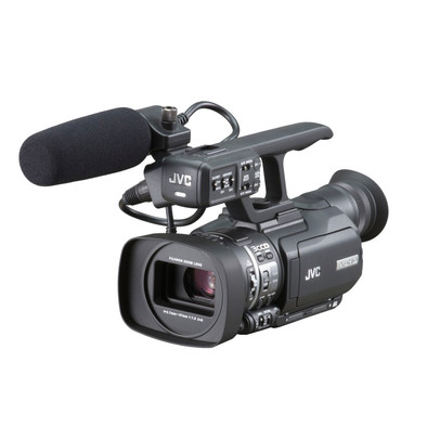 動作品 JVC GY-HM100 3CCD 業務用フルハイビジョン SDHC JVC GY-HM100 Full HD 3CCD | Coolblue | Professionele videocamera's