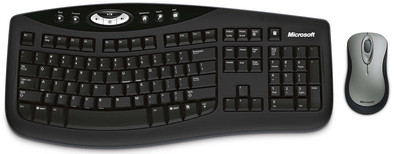 Microsoft Draadloos Optical Toetsenbord + Muis 2000 Qwerty is nooit meer leverbaar