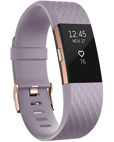 Fitbit Charge 2 Lavender&#x2F;Rose Gold - L - Special Edition is nooit meer leverbaar