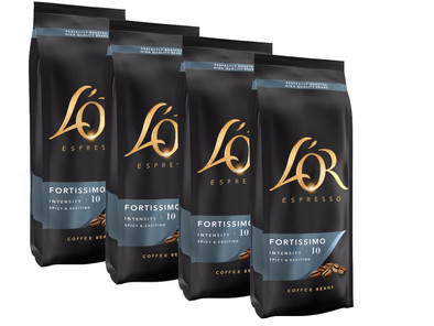L'OR Espresso Fortissimo koffiebonen 2 kg is nooit meer leverbaar