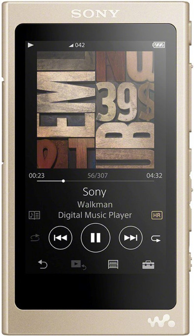 Sony NWA45 Goud is nooit meer leverbaar