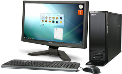 Acer Aspire X1301 + 22'' FullHD X223HQ Monitor is nooit meer leverbaar