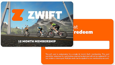 Zwift 12 Maanden Abonnement is nooit meer leverbaar
