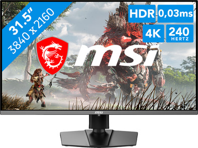 MSI MPG 322URX QD-OLED is nooit meer leverbaar