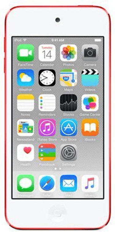 Apple iPod Touch 6 64GB Rood is nooit meer leverbaar