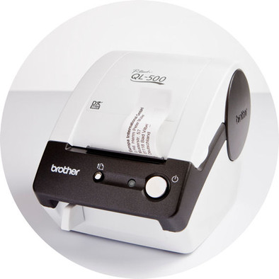 Brother QL-500BW Labelprinter is nooit meer leverbaar