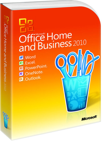 Microsoft Office Home and Business 2010 UK DVD-Versie is nooit meer leverbaar