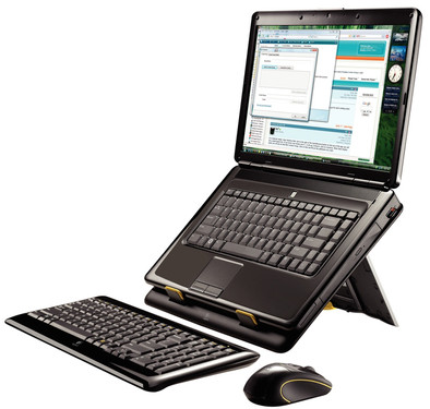 Logitech MK605 Draadloos Toetsenbord Qwerty + Muis + Houder is nooit meer leverbaar