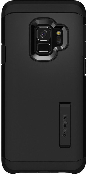 Spigen Tough Armor Samsung Galaxy S9 Back Cover Zwart is nooit meer leverbaar