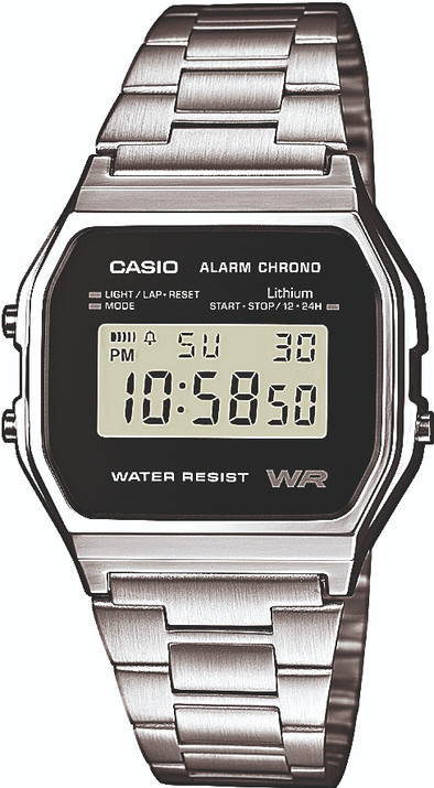 Casio Retro A158WEA-1EF is nooit meer leverbaar