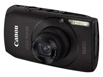 Canon IXUS 300 HS Black | Coolblue | Compactcamera's